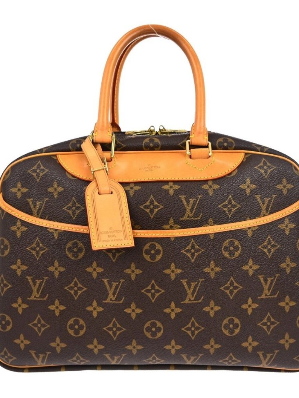 Louis Vuitton Deauville Bowling Vanity Handbag M47270 VI0939 RQ02692